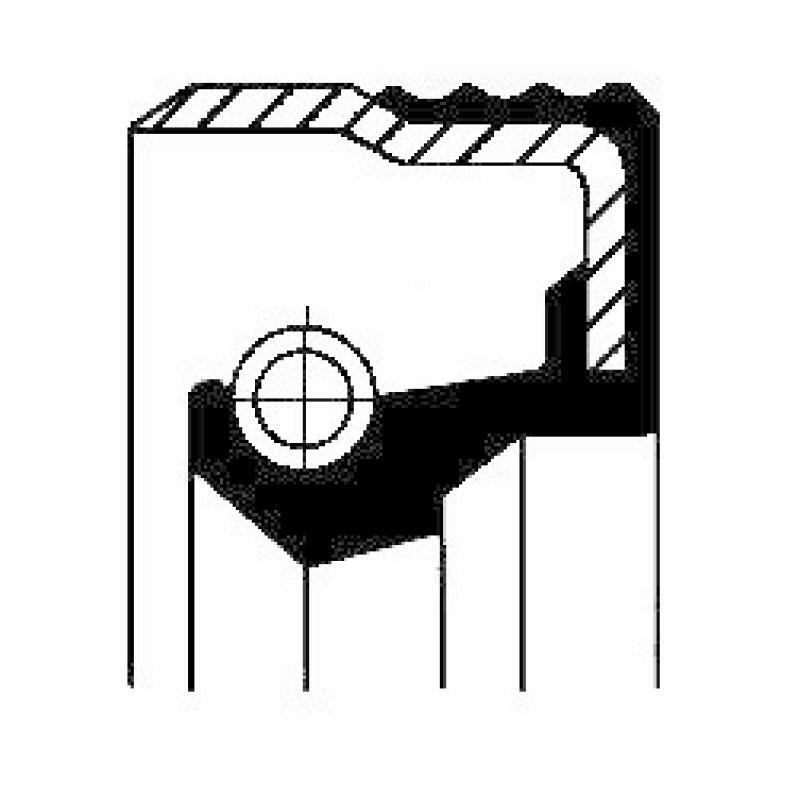 CORTECO Shaft Seal, injector pump