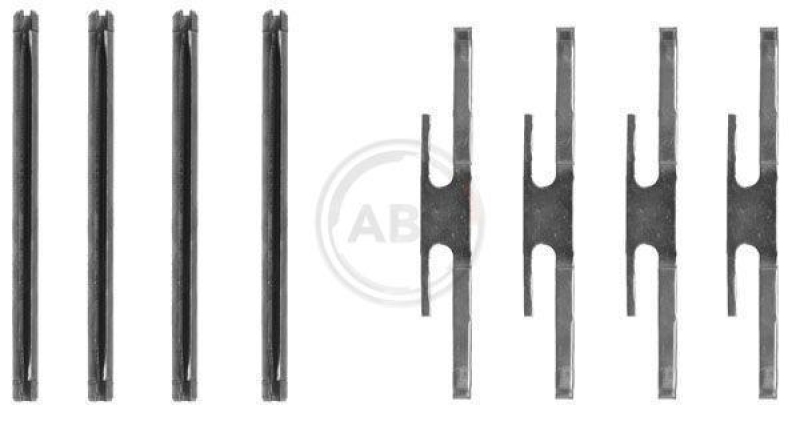 A.B.S. Zubeh&ouml;rsatz, Scheibenbremsbelag 1072Q