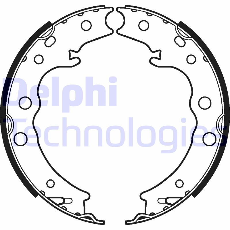 DELPHI Bremsbackensatz LS2125