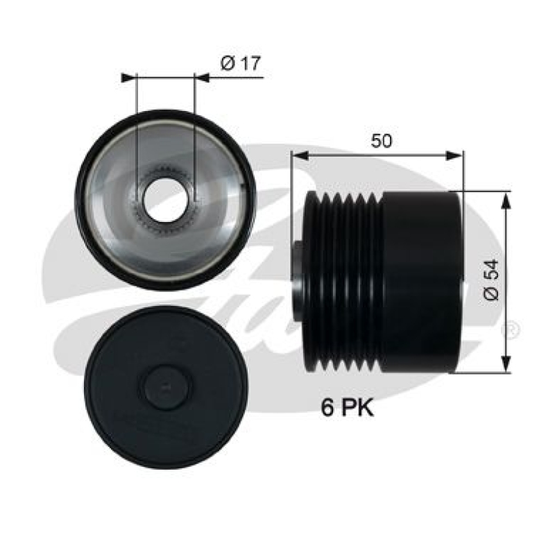 GATES Generatorfreilauf DriveAlign®