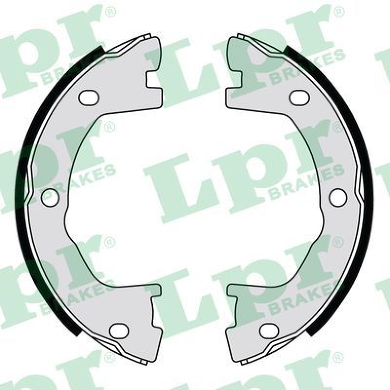 LPR Brake Shoe Set, parking brake