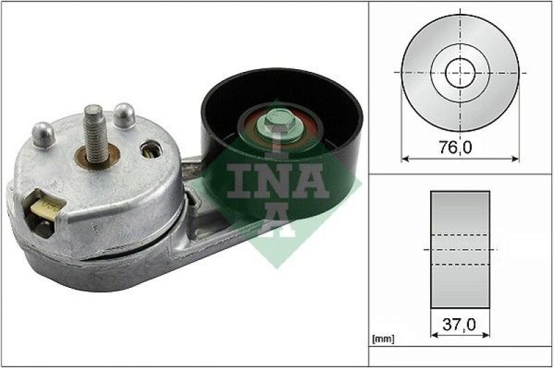 INA Belt Tensioner, V-ribbed belt