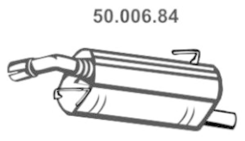 EBERSPÄCHER Rear Muffler