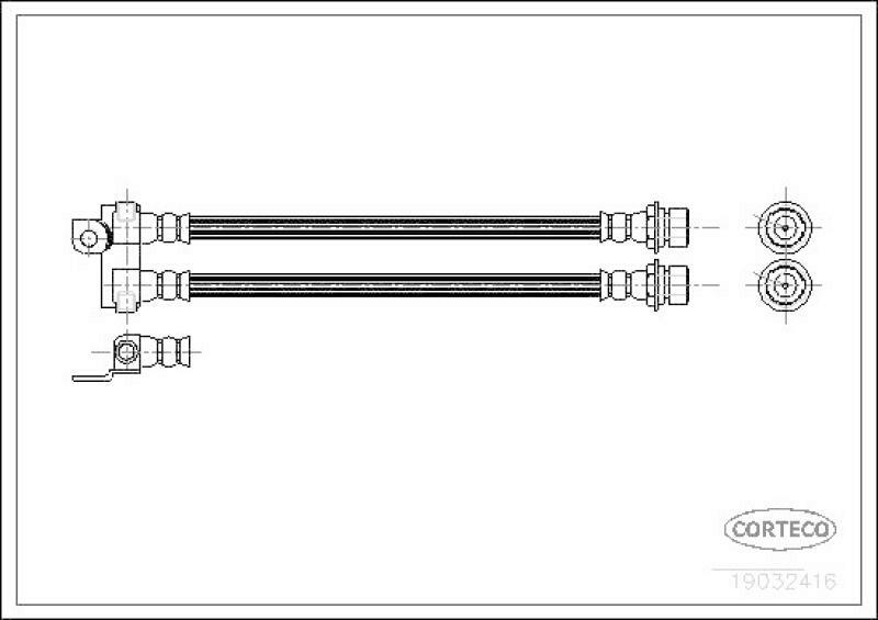 CORTECO Bremsschlauch