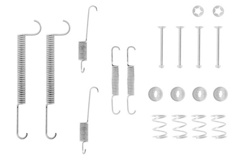 BOSCH Zubeh&ouml;rsatz Bremsbacken Trommelbremse Montagesatz 1 987 475 098