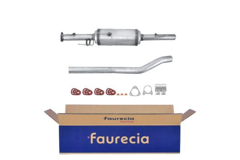 HELLA Ruß-/Partikelfilter, Abgasanlage Easy2Fit – PARTNERED with Faurecia