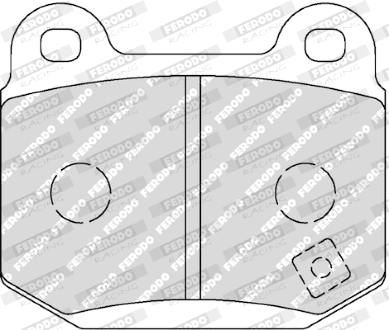 FERODO RACING Bremsbelagsatz, Scheibenbremse