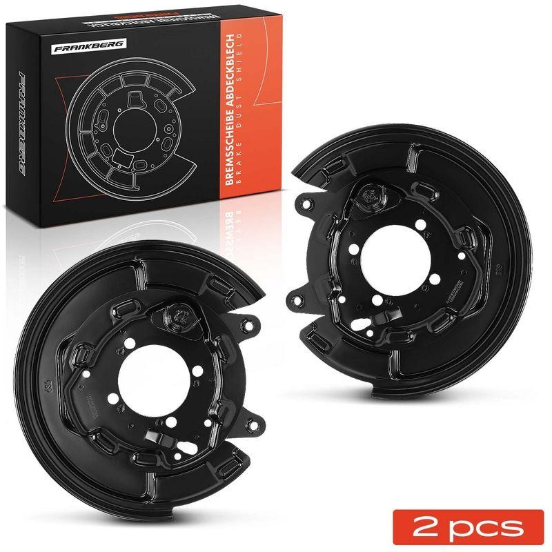 2x Frankberg Ankerblech Bremsscheibe Hinterachse Beidseitig 5481FB0032655