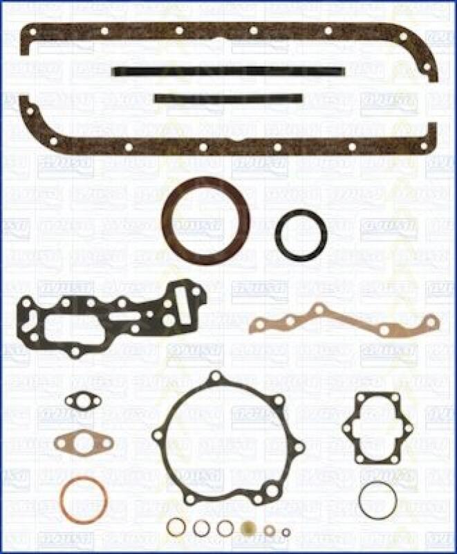 TRISCAN Gasket Set, crank case