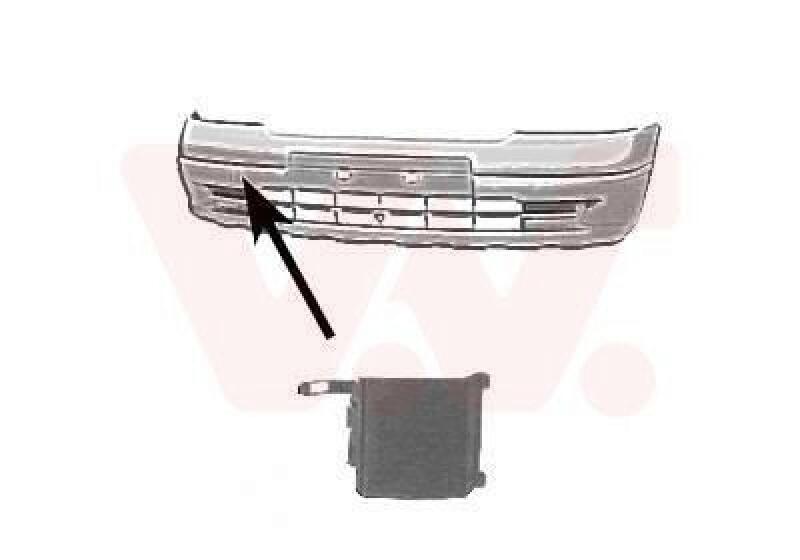VAN WEZEL Cover, bumper ** Equipart **