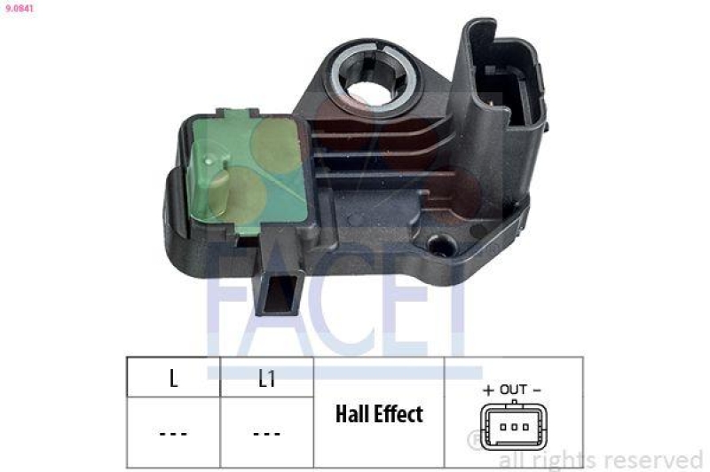 FACET Sensor, crankshaft pulse OE Equivalent