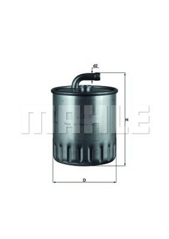 MAHLE Fuel filter