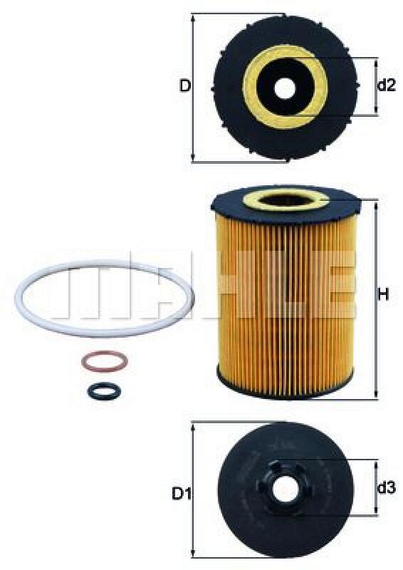 MAHLE Oil Filter