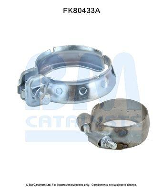 BM Catalysts Montagesatz. Katalysator Vorne passend für Mercedes Sprinte...