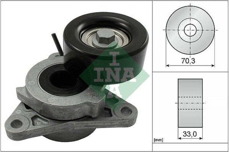 INA Belt Tensioner, V-ribbed belt