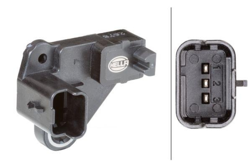 HELLA Sensor, crankshaft pulse
