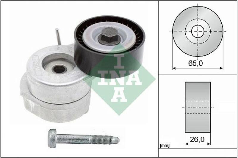 INA Belt Tensioner, V-ribbed belt