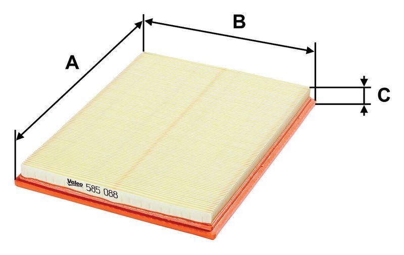VALEO Luftfilter 585088