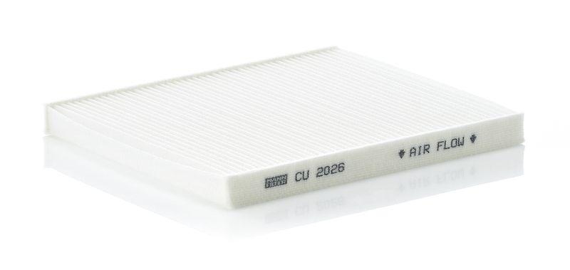 MANN-FILTER Innenraumfilter Pollenfilter passend für Fiat 500 + C Panda CU 2026