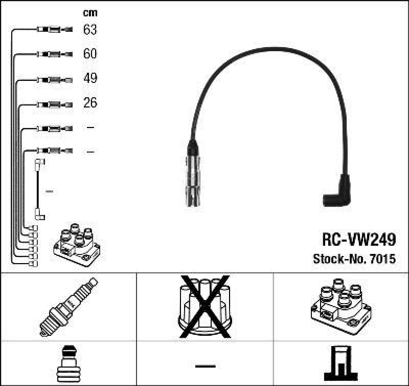 NGK Ignition Cable Kit