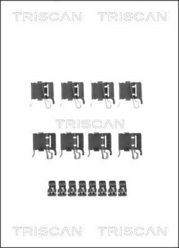 TRISCAN Zubehörsatz, Scheibenbremsbelag 8105 131642