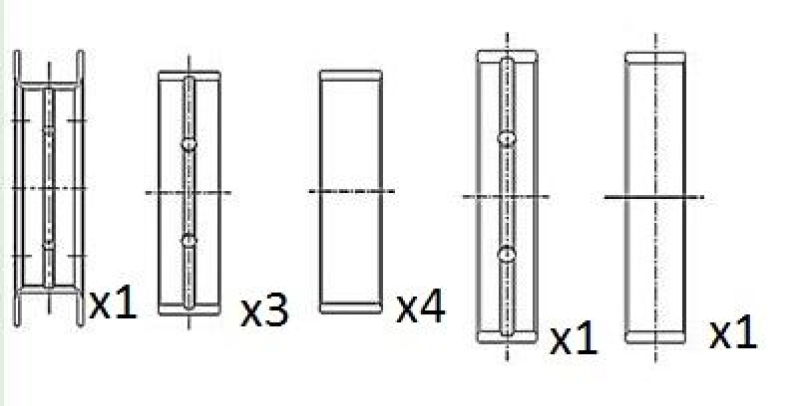 FAI AutoParts Crankshaft Bearing