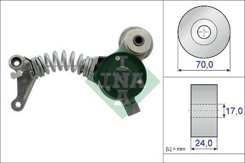 INA Tensioner Lever, v-ribbed belt