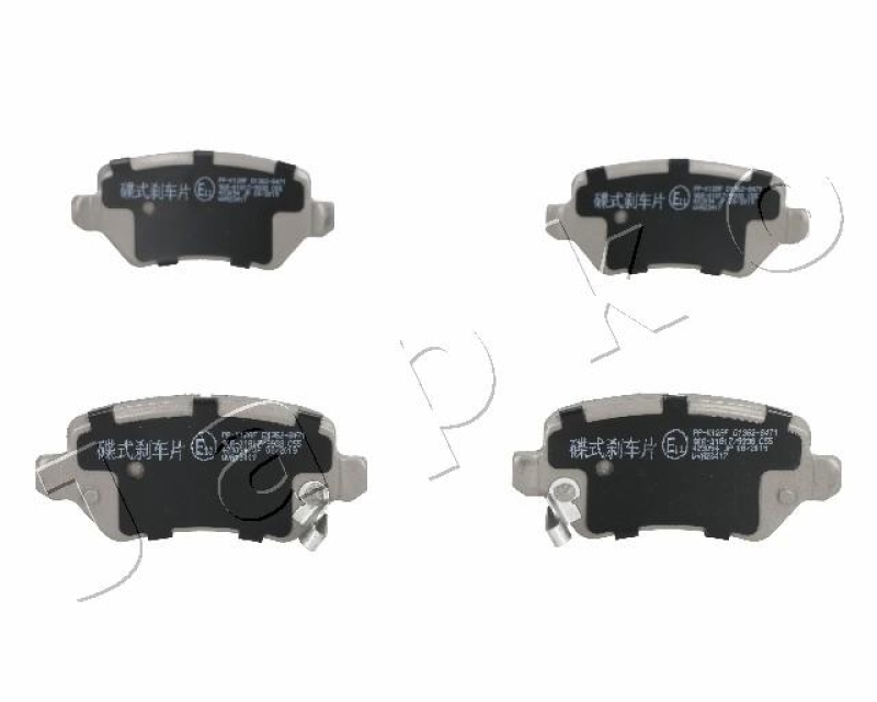 JAPKO Brake Pad Set, disc brake