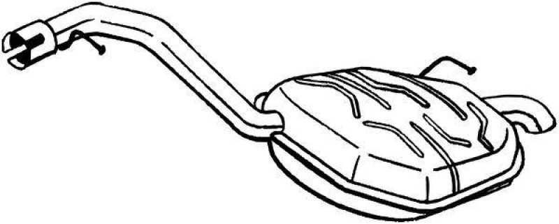 BOSAL Endschalld&auml;mpfer 235-111