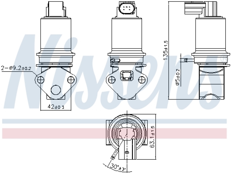 NISSENS EGR Valve