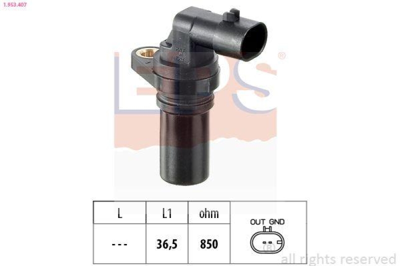 EPS Impulsgeber, Kurbelwelle Made in Italy - OE Equivalent