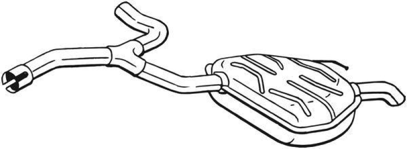 BOSAL End Silencer