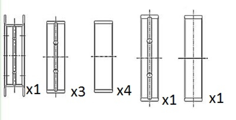 FAI AutoParts Kurbelwellenlager