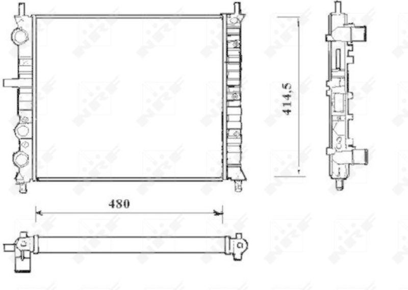 NRF K&uuml;hler, Motork&uuml;hlung 58191