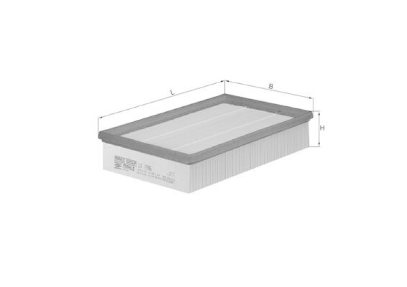 MAHLE Luftfilter LX 1596