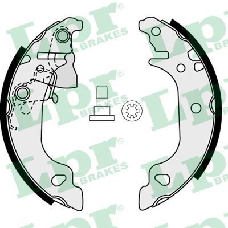 LPR Brake Shoe Set