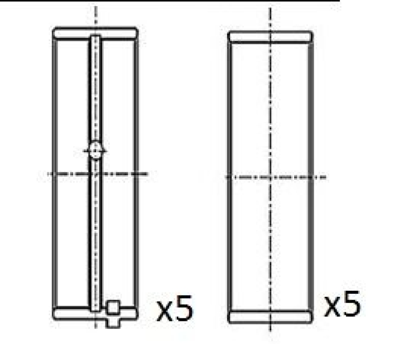 FAI AutoParts Crankshaft Bearing