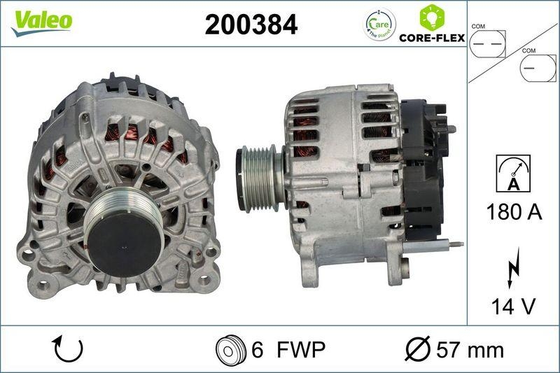 VALEO Generator VALEO CORE-FLEX 200384