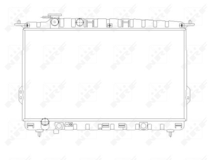 NRF Radiator, engine cooling