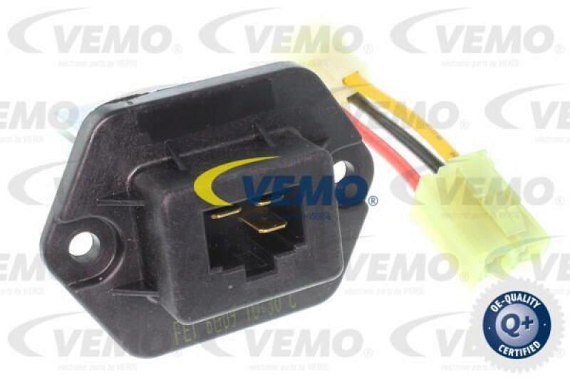 VEMO Regulator, passenger compartment fan Q+, original equipment manufacturer quality