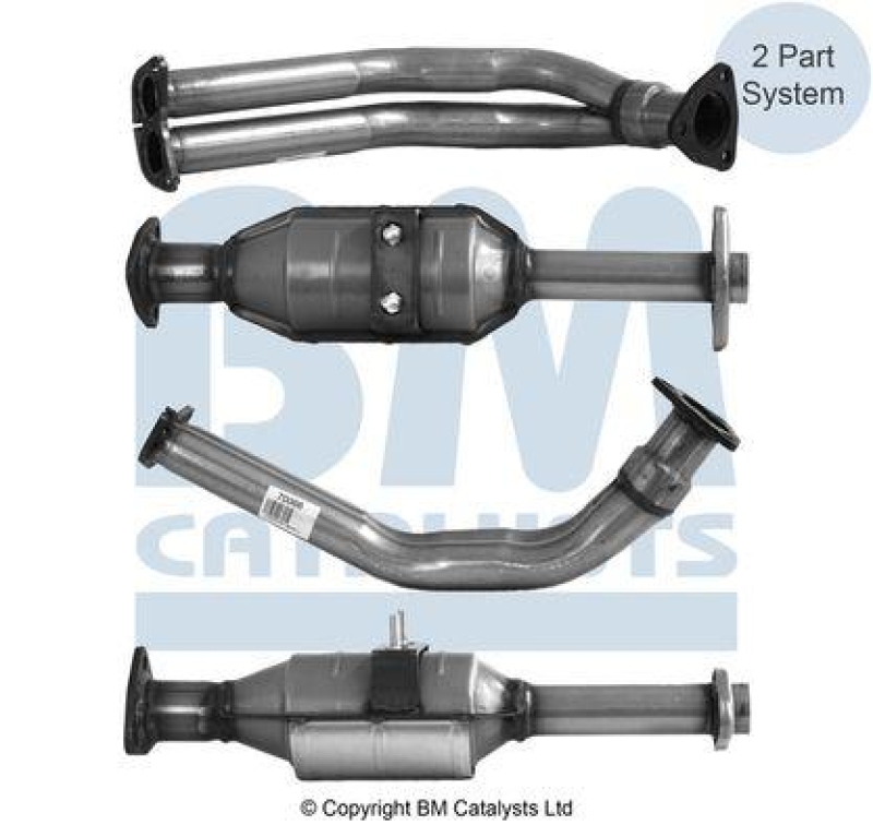 BM Catalysts Katalysator Kat Approved passend f&uuml;r Suzuki Vitara Cabrio 1.6 BM91081H