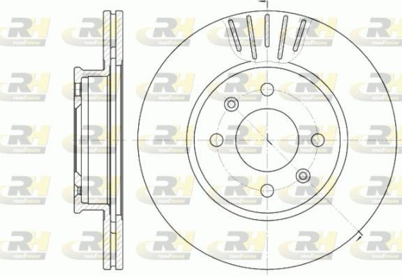 2x ROADHOUSE Brake Disc