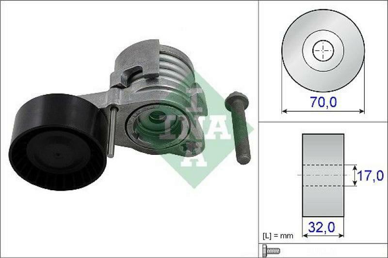 INA Tensioner Lever, v-ribbed belt