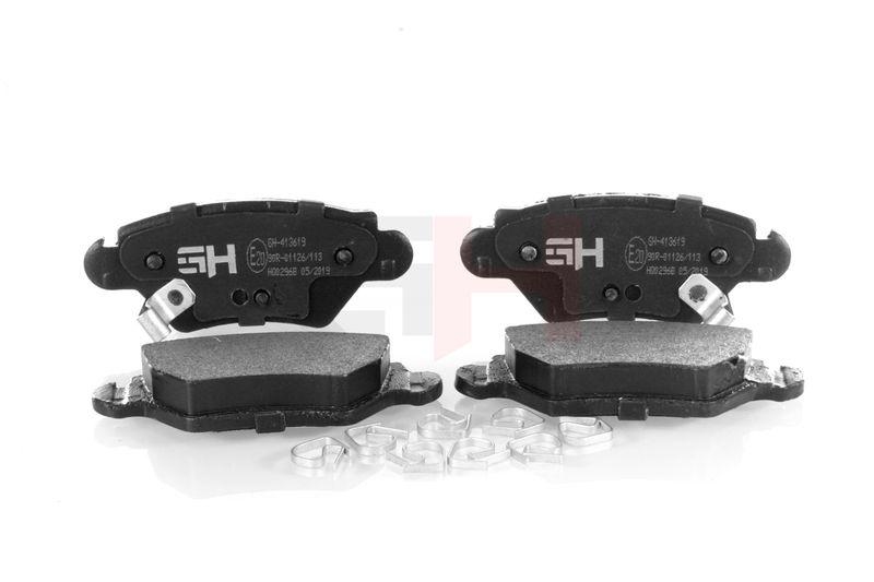 Bremsbeläge Bremsbelagsatz Hinten passend für Opel Astra G 1.6 16V Zafira A 1.8