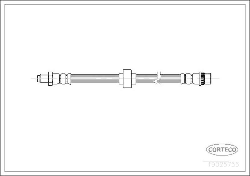 CORTECO Brake Hose