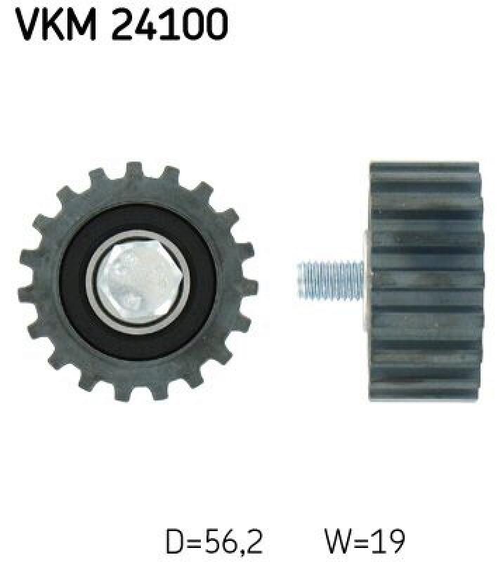 SKF Umlenk-/Führungsrolle, Zahnriemen