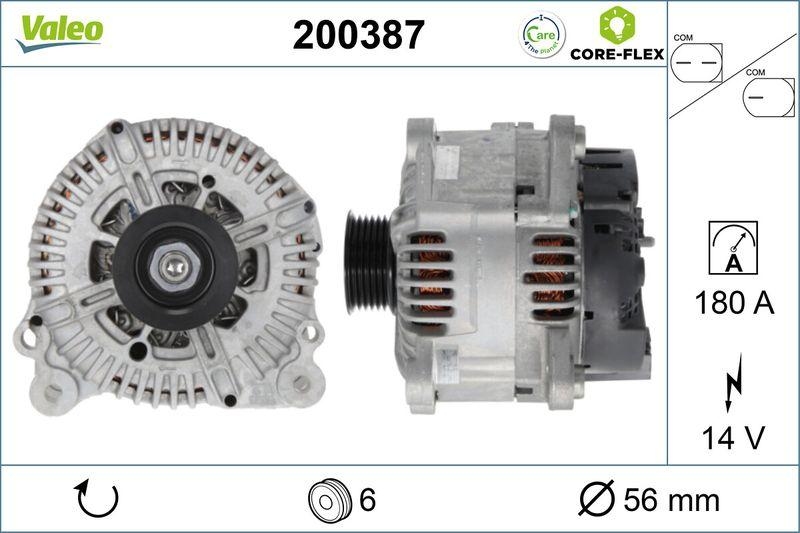 VALEO Generator VALEO CORE-FLEX 200387