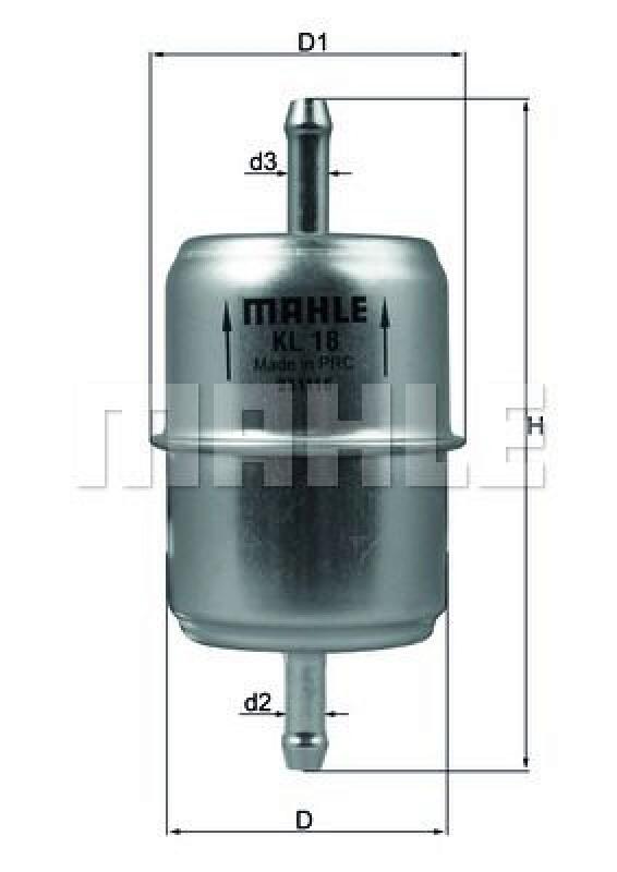 MAHLE Kraftstofffilter