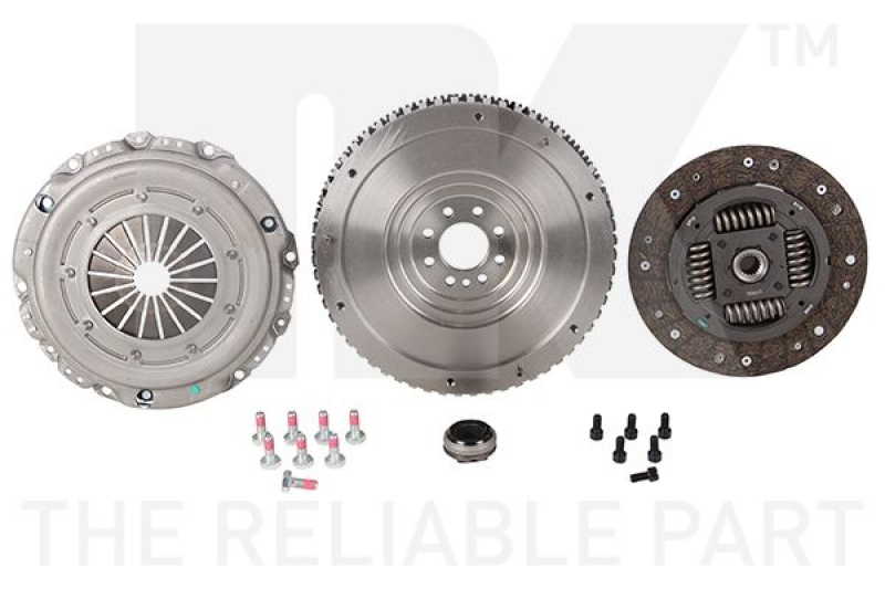 Clutch Kit 4 in 1 kit (3 in 1 kit + Rigid Flywheel)