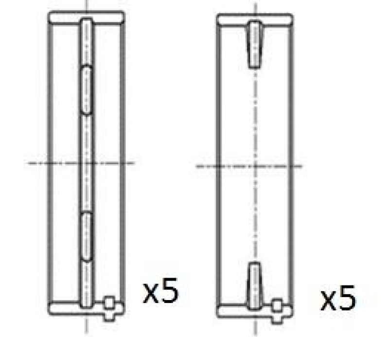 FAI AutoParts Crankshaft Bearing